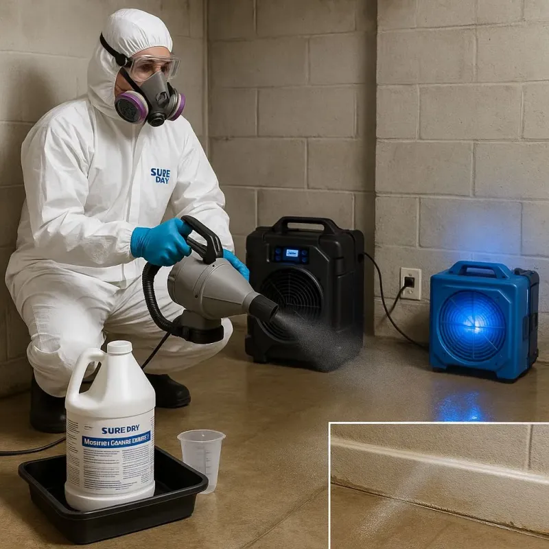 Sanitization and Odor Removal process in Cedarville, AR